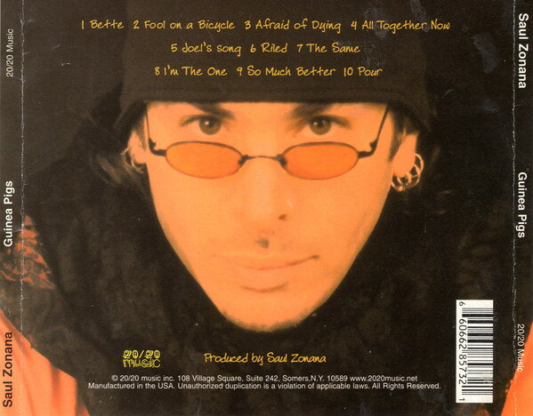 【中古】米CD Saul Zonana Guinea Pigs none 20/20 Music /00110