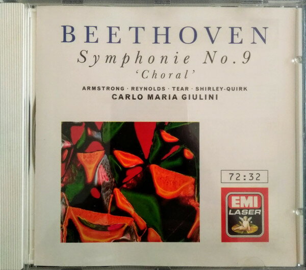 ・アーティスト Beethoven, Giulini; Lso ・タイトル Symphony 9 " Choral " ・レーベル・型番 EMI 7672452 ・フォーマット CD ・コンディション(盤) 非常に良い(EX) ・コンディション(ジャケット) ・コンディション(帯) オビなし ・特記事項 サンプル画像です。実際の商品の画像ではありません 商品写真はバーコード/カタログ番号に対応したサンプル画像ですので、お送りする商品の画像ではありません。帯やライナーなどの付属品は、特記事項に記載されている場合のみ含まれます。プロモやカラーレコードなどの仕様についても、該当する場合のみ特記事項に記載しています。 【ご購入前に必ずご確認ください】 ・本店サイト(www.recordcity.jp)とは価格、送料が違います ・本店サイト、その他支店のオーダーとは同梱発送できません ・注文確定後に別の注文を頂いた場合、注文同士の同梱は致しかねます。 ・別倉庫から発送しているため、店頭受け渡しは対応しておりません ・一部商品は他の通販サイトでも販売しているため、ご注文のタイミングによっては商品のご用意ができない場合がございます。 ・土日祝日はお休みです 金曜・祝前日9時以降のご連絡またはご入金は、返答または発送が週明け・祝日明けに順次対応となります。 ・ご購入後のキャンセル不可 ご購入後のキャンセルはいかなる理由においてもお受けできません。ご了承の上、ご購入くださいませ。 ・日本郵便(ゆうパック/ゆうメール)によるお届けになります。 ・中古品であることをご理解ください 当ストアでは中古商品を主に販売しております。中古品であることをご理解の上ご購入ください。また、一部商品はRecordCityオンラインストアで試聴可能です。 ・返品について お客様のご都合による返品は一切承っておりません。 表記の内容と実際の商品に相違がある場合、また針飛び等で返品・返金をご希望される場合は、商品の到着後1週間以内にご連絡ください。商品の返送をこちらで確認後、キャンセル・返金を行います。 コンディションVG以下の商品は返品できません。プレイに影響のない表面のこすれ傷、プレス起因のノイズ盤は返品の対象外です。 【コンディション表記】 ・ほぼ新品(M-)(Like New) 完全な新品。未使用。当店ではほぼ使用しません ・非常に良い(EX)(Excellent) 中古盤として美品な状態。わずかな経年を感じるものの傷みを感じさせない、当店基準で最高の状態 ・良い(VG+)(Very Good Plus) 丁寧に扱われた中古品で、軽い使用感がみられる。 ・可(VG)(Acceptable) 使い込まれた中古品で、「良い」よりもさらに使用感がみられる。 ・悪い(VG-)(Bad) 状態が悪いアイテム。使用の保障はなく、再生不可、針飛び、目立つノイズがあるかもしれない。状態によるクレーム不可。返品不可。 ・非常に悪い(G)(Very Bad) 「悪い」よりさらに状態が悪いアイテム。使用の保障はなく、再生不可、針飛び、目立つノイズがあるかもしれない。状態によるクレーム不可。返品不可。 ・ジャンク(Fair)(Junk/Fair) 割れている、反っている、水ダメージがある、カビ、ジャケットが分離している、ひどい書き込み、ひどい擦れなど最低の状態。使用の保障はなく、再生不可、針飛び、目立つノイズがあるかもしれない。状態によるクレーム不可。返品不可。 ・ジャンク(Poor)(Junk/Poor) 割れている、反っている、水ダメージがある、カビ、ジャケットが分離している、ひどい書き込み、ひどい擦れなど最低の状態。使用の保障はなく、再生不可、針飛び、目立つノイズがあるかもしれない。状態によるクレーム不可。返品不可。