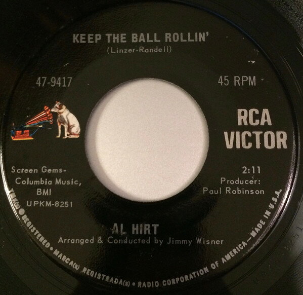 ・アーティスト Al Hirt ・タイトル Keep The Ball Rollin' / Manhattan Safari ・レーベル・型番 RCA Victor 479417 ・フォーマット 7インチレコード ・コンディション(盤) 良い (VG+) ・コンディション(ジャケット) プレインカバー（元ジャケット／カバー無し） ・コンディション(帯) オビなし ・特記事項 【盤に薄い跡】 サンプル画像です。実際の商品の画像ではありません 商品写真はバーコード/カタログ番号に対応したサンプル画像ですので、お送りする商品の画像ではありません。帯やライナーなどの付属品は、特記事項に記載されている場合のみ含まれます。プロモやカラーレコードなどの仕様についても、該当する場合のみ特記事項に記載しています。 【ご購入前に必ずご確認ください】 ・本店サイト(www.recordcity.jp)とは価格、送料が違います ・本店サイト、その他支店のオーダーとは同梱発送できません ・注文確定後に別の注文を頂いた場合、注文同士の同梱は致しかねます。 ・別倉庫から発送しているため、店頭受け渡しは対応しておりません ・一部商品は他の通販サイトでも販売しているため、ご注文のタイミングによっては商品のご用意ができない場合がございます。 ・土日祝日はお休みです 金曜・祝前日9時以降のご連絡またはご入金は、返答または発送が週明け・祝日明けに順次対応となります。 ・ご購入後のキャンセル不可 ご購入後のキャンセルはいかなる理由においてもお受けできません。ご了承の上、ご購入くださいませ。 ・日本郵便(ゆうパック/ゆうメール)によるお届けになります。 ・中古品であることをご理解ください 当ストアでは中古商品を主に販売しております。中古品であることをご理解の上ご購入ください。また、一部商品はRecordCityオンラインストアで試聴可能です。 ・返品について お客様のご都合による返品は一切承っておりません。 表記の内容と実際の商品に相違がある場合、また針飛び等で返品・返金をご希望される場合は、商品の到着後1週間以内にご連絡ください。商品の返送をこちらで確認後、キャンセル・返金を行います。 コンディションVG以下の商品は返品できません。プレイに影響のない表面のこすれ傷、プレス起因のノイズ盤は返品の対象外です。 【コンディション表記】 ・ほぼ新品(M-)(Like New) 完全な新品。未使用。当店ではほぼ使用しません ・非常に良い(EX)(Excellent) 中古盤として美品な状態。わずかな経年を感じるものの傷みを感じさせない、当店基準で最高の状態 ・良い(VG+)(Very Good Plus) 丁寧に扱われた中古品で、軽い使用感がみられる。 ・可(VG)(Acceptable) 使い込まれた中古品で、「良い」よりもさらに使用感がみられる。 ・悪い(VG-)(Bad) 状態が悪いアイテム。使用の保障はなく、再生不可、針飛び、目立つノイズがあるかもしれない。状態によるクレーム不可。返品不可。 ・非常に悪い(G)(Very Bad) 「悪い」よりさらに状態が悪いアイテム。使用の保障はなく、再生不可、針飛び、目立つノイズがあるかもしれない。状態によるクレーム不可。返品不可。 ・ジャンク(Fair)(Junk/Fair) 割れている、反っている、水ダメージがある、カビ、ジャケットが分離している、ひどい書き込み、ひどい擦れなど最低の状態。使用の保障はなく、再生不可、針飛び、目立つノイズがあるかもしれない。状態によるクレーム不可。返品不可。 ・ジャンク(Poor)(Junk/Poor) 割れている、反っている、水ダメージがある、カビ、ジャケットが分離している、ひどい書き込み、ひどい擦れなど最低の状態。使用の保障はなく、再生不可、針飛び、目立つノイズがあるかもしれない。状態によるクレーム不可。返品不可。