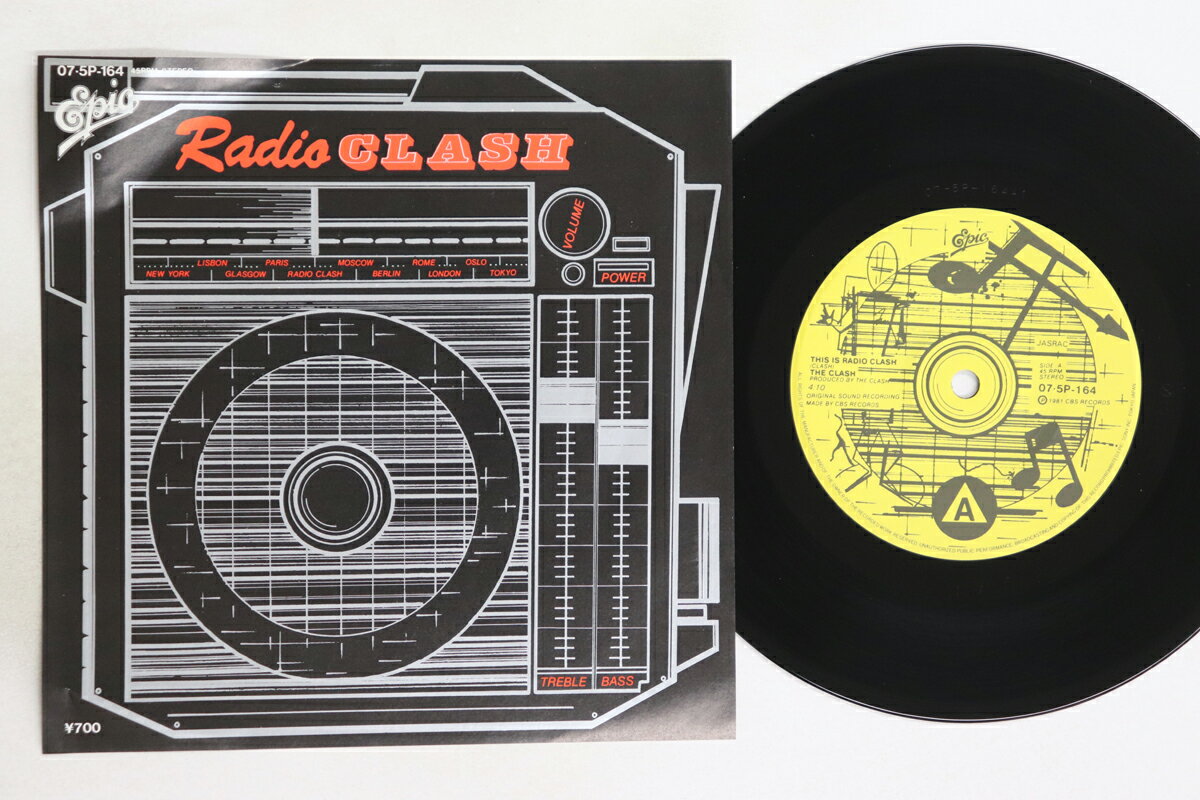 ・アーティスト Clash ・タイトル This Is Radio Clash / Radio Clash ・レーベル・型番 CBS 075P164 ・フォーマット 7インチレコード ・コンディション(盤) 非常に良い(EX) ・コンディション(ジャケット) 良い (VG+) ・コンディション(帯) オビなし ・特記事項 実際に発送される商品の画像です 【ご購入前に必ずご確認ください】 ・本店サイト(www.recordcity.jp)とは価格、送料が違います ・本店サイト、その他支店のオーダーとは同梱発送できません ・注文確定後に別の注文を頂いた場合、注文同士の同梱は致しかねます。 ・別倉庫から発送しているため、店頭受け渡しは対応しておりません ・一部商品は他の通販サイトでも販売しているため、ご注文のタイミングによっては商品のご用意ができない場合がございます。 ・土日祝日はお休みです 金曜・祝前日9時以降のご連絡またはご入金は、返答または発送が週明け・祝日明けに順次対応となります。 ・ご購入後のキャンセル不可 ご購入後のキャンセルはいかなる理由においてもお受けできません。ご了承の上、ご購入くださいませ。 ・日本郵便(ゆうパック/ゆうメール)によるお届けになります。 ・中古品であることをご理解ください 当ストアでは中古商品を主に販売しております。中古品であることをご理解の上ご購入ください。また、一部商品はRecordCityオンラインストアで試聴可能です。 ・返品について お客様のご都合による返品は一切承っておりません。 表記の内容と実際の商品に相違がある場合、また針飛び等で返品・返金をご希望される場合は、商品の到着後1週間以内にご連絡ください。商品の返送をこちらで確認後、キャンセル・返金を行います。 コンディションVG以下の商品は返品できません。プレイに影響のない表面のこすれ傷、プレス起因のノイズ盤は返品の対象外です。 【コンディション表記】 ・ほぼ新品(M-)(Like New) 完全な新品。未使用。当店ではほぼ使用しません ・非常に良い(EX)(Excellent) 中古盤として美品な状態。わずかな経年を感じるものの傷みを感じさせない、当店基準で最高の状態 ・良い(VG+)(Very Good Plus) 丁寧に扱われた中古品で、軽い使用感がみられる。 ・可(VG)(Acceptable) 使い込まれた中古品で、「良い」よりもさらに使用感がみられる。 ・悪い(VG-)(Bad) 状態が悪いアイテム。使用の保障はなく、再生不可、針飛び、目立つノイズがあるかもしれない。状態によるクレーム不可。返品不可。 ・非常に悪い(G)(Very Bad) 「悪い」よりさらに状態が悪いアイテム。使用の保障はなく、再生不可、針飛び、目立つノイズがあるかもしれない。状態によるクレーム不可。返品不可。 ・ジャンク(Fair)(Junk/Fair) 割れている、反っている、水ダメージがある、カビ、ジャケットが分離している、ひどい書き込み、ひどい擦れなど最低の状態。使用の保障はなく、再生不可、針飛び、目立つノイズがあるかもしれない。状態によるクレーム不可。返品不可。 ・ジャンク(Poor)(Junk/Poor) 割れている、反っている、水ダメージがある、カビ、ジャケットが分離している、ひどい書き込み、ひどい擦れなど最低の状態。使用の保障はなく、再生不可、針飛び、目立つノイズがあるかもしれない。状態によるクレーム不可。返品不可。