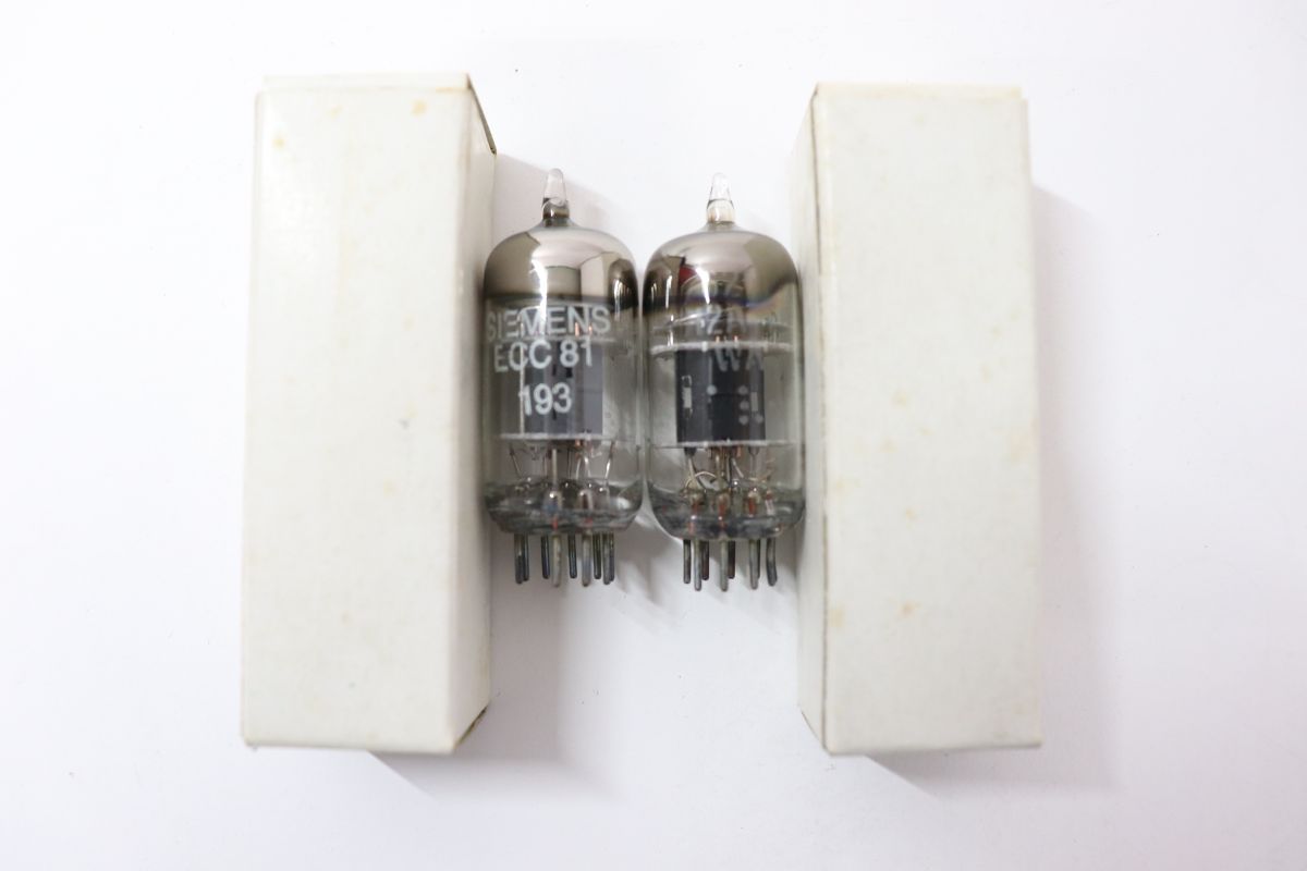【中古】Siemens シーメンス 6201 (12AT7/ECC81)　Vacuumtube 真空管　ペア /0