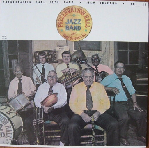 【中古】米LP Preservation Hall Jazz Band New Orleans. Vol. II FM37780 CBS /00260 【中古】米LP Preservation Hall Jazz Band New Orleans. Vol. II FM37780 CBS /00260