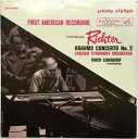 【中古】米LP Johannes Brahms / Sviatoslav R Concerto No. 2 LSC2466 RCA Victor Red Sea...
