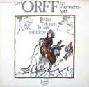 【中古】独LP Carl Orff Ludus De Nato Infante Mirificus - Ein Weihnachtsspi 292367 EUR...