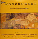 【中古】米LP Moritz Moszkowski Piano Concerto In E Major - Caprice Espagnol - Etud CE...