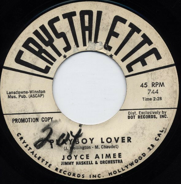 š7 Joyce Aimee / Jimmie Haskell & Playboy Lover 744PROMO Crystale...