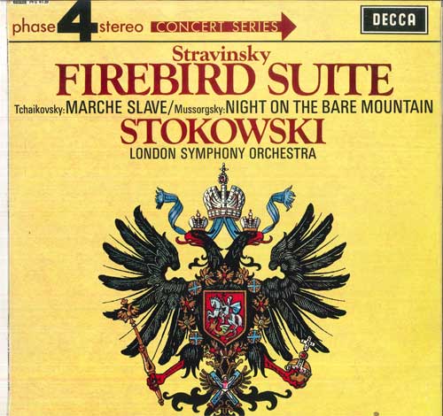 【中古】独LP Stravinsky / Tchaikovsky / Mus Firebird Suite / Marche Slave / Night On The Bare M PFS4139 DECCA /00260