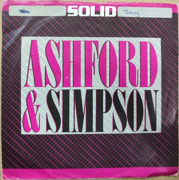 Artist Name: K - 【中古】英7” Ashford & Simpson Solid / Street Corner CL345 Capitol Records /00080