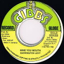 【中古】米7” Barrington Levy Mine You Mouth NONE Joe Gibbs Record Glo /00080