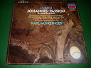 【中古】独LP Johann Sebastian Bach Johannes-Passion 648259 DECCA /00660