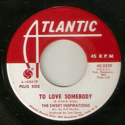 【中古】米7” Sweet Inspirations To Love Somebody 452529 Atlantic /00080 【中古】米7” Sweet Inspirations To Love Somebody 452529 Atlantic /00080