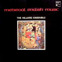 【中古】仏LP Hilliard Ensemble Medieval English Music HM1106 Harmonia Mundi Franc /00...