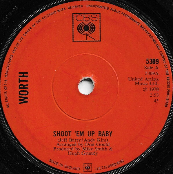 쥳ɥƥ ŷԾŹ㤨֡š۱7 Worth (2 Shoot Em Up Baby / Take The World In Your Hands 5309 CBS /00080פβǤʤ1,023ߤˤʤޤ