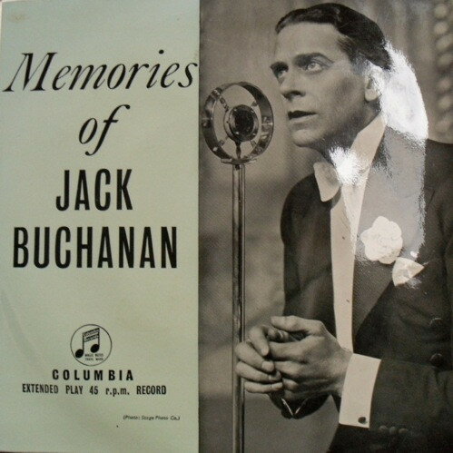 【中古】英7” Jack Buchanan Memories Of Jack Buchanan SEG7767 Columbia /00080