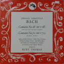 【中古】英LP Johann Sebastian Bach / Ingebo Cantata No. 68 (BWV 68) Also Hat Gott Die...