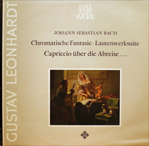 【中古】独LP Gustav Leonhardt Johann Sebastian Bach Chromatische Fantasie Lauten SAWT9571 TELEFUNKEN /00260 【中古】独LP Gustav Leonhardt Johann Sebastian Bach Chromatische Fantasie Lauten SAWT9571 TELEFUNKEN /00260
