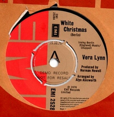 【中古】英7” Vera Lynn White Christmas EMI2528PROMO EMI プロモ /00080 【中古】英7” Vera Lynn White Christmas EMI2528PROMO EMI プロモ /00080