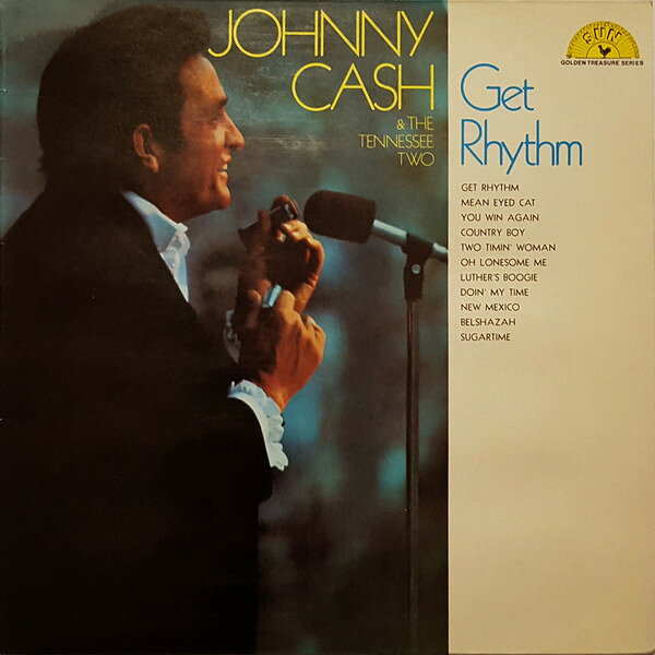【中古】英LP Johnny Cash & The Tennessee Tw Get Rhythm 6467014 Sun /00260