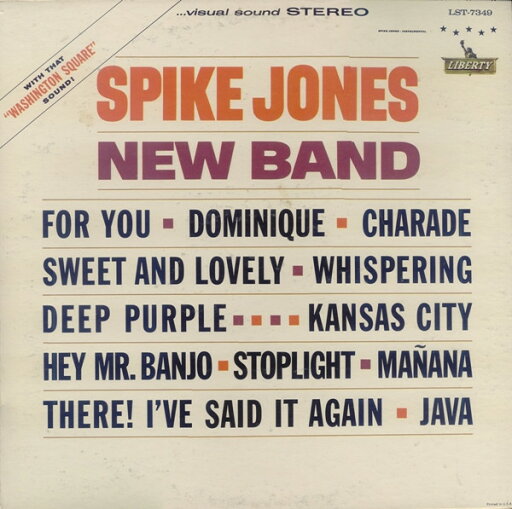 【中古】米LP Spike Jones New Band LST7349 LIBERTY /00260 【中古】米LP Spike Jones New Band LST7349 LIBERTY /00260