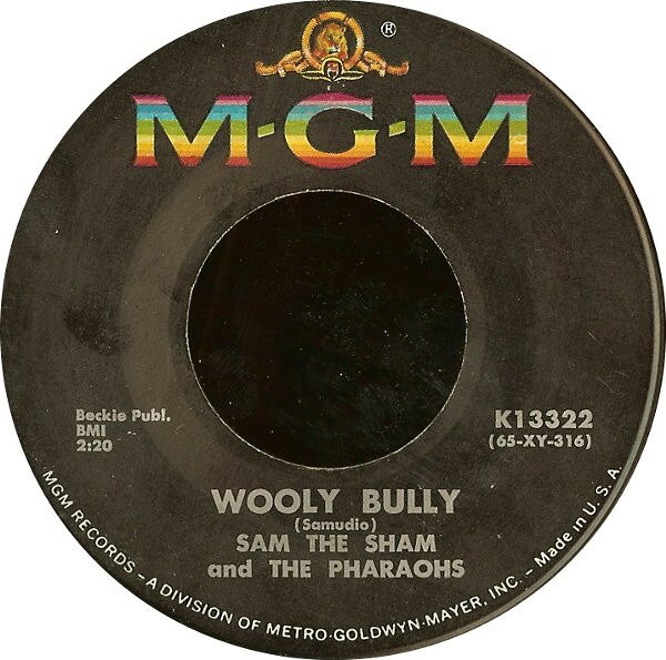 【中古】米7” Sam The Sham & The Pharaohs Wooly Bully / Aint Gonna Move K13322 MGM Records /00080
