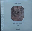 【中古】独LP Henry Purcell Dido And Aeneas 1689 SAWO9935A LOiseau-Lyre /00400