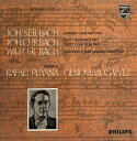【中古】蘭LP Johann Sebastian Bach Johann C Works For Two Performers By The Bach Fami...