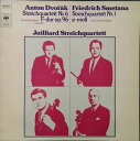 【中古】独LP Antonin Dvo?ak / Bed?ich Smeta Streichquartett Nr. 6 F-dur Op. 96 / Stre...
