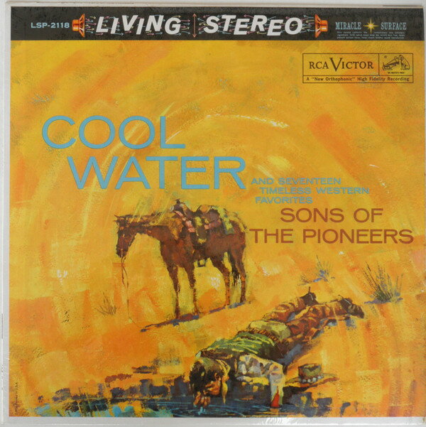 【中古】米LP Sons Of Pioneers Cool Water (And Seventeen Timeless Western Favorite LSP2118 RCA Victor /00260