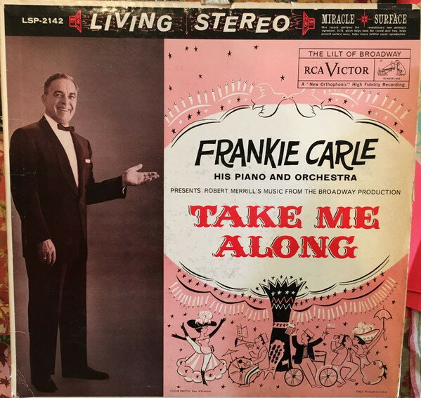 【中古】米LP Frankie Carle Take Me Along LSP2142 RCA Victor /00260