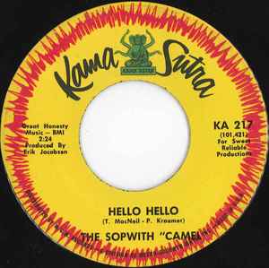 米7” Sopwith Camel Hello Hello / Treadin KA217 Kama Sutra /00080