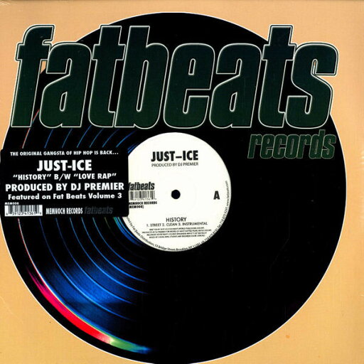 【中古】米12” Just-Ice History / Love Rap MEM008 Memnoch Records /00250 【中古】米12” Just-Ice History / Love Rap MEM008 Memnoch Records /00250