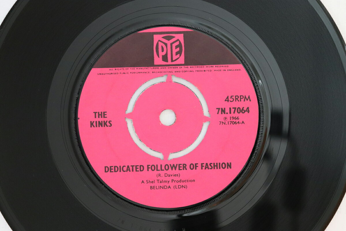 【中古】英7” Kinks Dedicated Follower Of Fashion 7N17064 Pye Records /00080