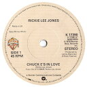 【中古】英7” Rickie Lee Jones Chuck Es In Love K17390 Warner Bros. Records /00080