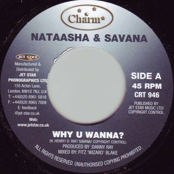 ・アーティスト Nataasha & Savana ・タイトル Why U Wanna? ・レーベル・型番 Charm CRT946 ・フォーマット 7インチレコード ・コンディション(盤) 可 (VG) ・コンディション(ジャケット) ・コンディション(帯) オビなし ・特記事項 サンプル画像です。実際の商品の画像ではありません 商品写真はバーコード/カタログ番号に対応したサンプル画像ですので、お送りする商品の画像ではありません。帯やライナーなどの付属品は、特記事項に記載されている場合のみ含まれます。プロモやカラーレコードなどの仕様についても、該当する場合のみ特記事項に記載しています。 【ご購入前に必ずご確認ください】 ・本店サイト(www.recordcity.jp)とは価格、送料が違います ・本店サイト、その他支店のオーダーとは同梱発送できません ・注文確定後に別の注文を頂いた場合、注文同士の同梱は致しかねます。 ・別倉庫から発送しているため、店頭受け渡しは対応しておりません ・一部商品は他の通販サイトでも販売しているため、ご注文のタイミングによっては商品のご用意ができない場合がございます。 ・土日祝日はお休みです 金曜・祝前日9時以降のご連絡またはご入金は、返答または発送が週明け・祝日明けに順次対応となります。 ・ご購入後のキャンセル不可 ご購入後のキャンセルはいかなる理由においてもお受けできません。ご了承の上、ご購入くださいませ。 ・日本郵便(ゆうパック/ゆうメール)によるお届けになります。 ・中古品であることをご理解ください 当ストアでは中古商品を主に販売しております。中古品であることをご理解の上ご購入ください。また、一部商品はRecordCityオンラインストアで試聴可能です。 ・返品について お客様のご都合による返品は一切承っておりません。 表記の内容と実際の商品に相違がある場合、また針飛び等で返品・返金をご希望される場合は、商品の到着後1週間以内にご連絡ください。商品の返送をこちらで確認後、キャンセル・返金を行います。 コンディションVG以下の商品は返品できません。プレイに影響のない表面のこすれ傷、プレス起因のノイズ盤は返品の対象外です。 【コンディション表記】 ・ほぼ新品(M-)(Like New) 完全な新品。未使用。当店ではほぼ使用しません ・非常に良い(EX)(Excellent) 中古盤として美品な状態。わずかな経年を感じるものの傷みを感じさせない、当店基準で最高の状態 ・良い(VG+)(Very Good Plus) 丁寧に扱われた中古品で、軽い使用感がみられる。 ・可(VG)(Acceptable) 使い込まれた中古品で、「良い」よりもさらに使用感がみられる。 ・悪い(VG-)(Bad) 状態が悪いアイテム。使用の保障はなく、再生不可、針飛び、目立つノイズがあるかもしれない。状態によるクレーム不可。返品不可。 ・非常に悪い(G)(Very Bad) 「悪い」よりさらに状態が悪いアイテム。使用の保障はなく、再生不可、針飛び、目立つノイズがあるかもしれない。状態によるクレーム不可。返品不可。 ・ジャンク(Fair)(Junk/Fair) 割れている、反っている、水ダメージがある、カビ、ジャケットが分離している、ひどい書き込み、ひどい擦れなど最低の状態。使用の保障はなく、再生不可、針飛び、目立つノイズがあるかもしれない。状態によるクレーム不可。返品不可。 ・ジャンク(Poor)(Junk/Poor) 割れている、反っている、水ダメージがある、カビ、ジャケットが分離している、ひどい書き込み、ひどい擦れなど最低の状態。使用の保障はなく、再生不可、針飛び、目立つノイズがあるかもしれない。状態によるクレーム不可。返品不可。