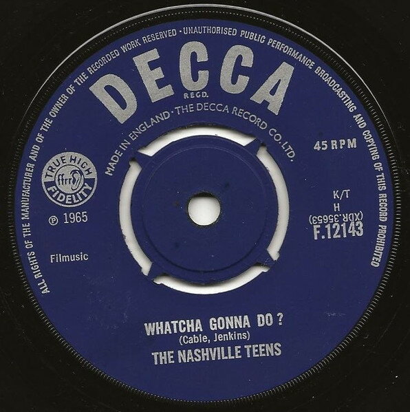【中古】英7” The Nashville Teens The Little Bird F12143 Decca /00080