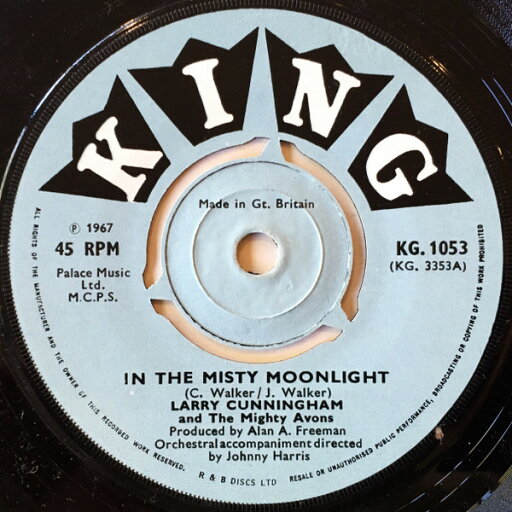 【中古】英7” Larry Cunningham (2) And The M In The Misty Moonlight KG1053 King Records /00080 【中古】英7” Larry Cunningham (2) And The M In The Misty Moonlight KG1053 King Records /00080