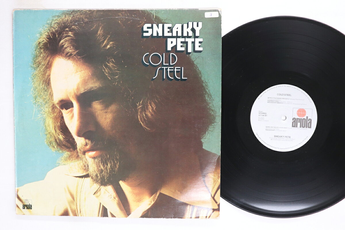・アーティスト Sneaky Pete ・タイトル Cold Steel ・レーベル・型番 ARIOLA 87736ET ・フォーマット LPレコード ・コンディション(盤) 良い (VG+) ・コンディション(ジャケット) 可 (VG) ・コンディション(帯) オビなし ・特記事項 【カバー抜け】【カバーにシール付着】【盤に目立った跡】 実際に発送される商品の画像です 【ご購入前に必ずご確認ください】 ・本店サイト(www.recordcity.jp)とは価格、送料が違います ・本店サイト、その他支店のオーダーとは同梱発送できません ・注文確定後に別の注文を頂いた場合、注文同士の同梱は致しかねます。 ・別倉庫から発送しているため、店頭受け渡しは対応しておりません ・一部商品は他の通販サイトでも販売しているため、ご注文のタイミングによっては商品のご用意ができない場合がございます。 ・土日祝日はお休みです 金曜・祝前日9時以降のご連絡またはご入金は、返答または発送が週明け・祝日明けに順次対応となります。 ・ご購入後のキャンセル不可 ご購入後のキャンセルはいかなる理由においてもお受けできません。ご了承の上、ご購入くださいませ。 ・日本郵便(ゆうパック/ゆうメール)によるお届けになります。 ・中古品であることをご理解ください 当ストアでは中古商品を主に販売しております。中古品であることをご理解の上ご購入ください。また、一部商品はRecordCityオンラインストアで試聴可能です。 ・返品について お客様のご都合による返品は一切承っておりません。 表記の内容と実際の商品に相違がある場合、また針飛び等で返品・返金をご希望される場合は、商品の到着後1週間以内にご連絡ください。商品の返送をこちらで確認後、キャンセル・返金を行います。 コンディションVG以下の商品は返品できません。プレイに影響のない表面のこすれ傷、プレス起因のノイズ盤は返品の対象外です。 【コンディション表記】 ・ほぼ新品(M-)(Like New) 完全な新品。未使用。当店ではほぼ使用しません ・非常に良い(EX)(Excellent) 中古盤として美品な状態。わずかな経年を感じるものの傷みを感じさせない、当店基準で最高の状態 ・良い(VG+)(Very Good Plus) 丁寧に扱われた中古品で、軽い使用感がみられる。 ・可(VG)(Acceptable) 使い込まれた中古品で、「良い」よりもさらに使用感がみられる。 ・悪い(VG-)(Bad) 状態が悪いアイテム。使用の保障はなく、再生不可、針飛び、目立つノイズがあるかもしれない。状態によるクレーム不可。返品不可。 ・非常に悪い(G)(Very Bad) 「悪い」よりさらに状態が悪いアイテム。使用の保障はなく、再生不可、針飛び、目立つノイズがあるかもしれない。状態によるクレーム不可。返品不可。 ・ジャンク(Fair)(Junk/Fair) 割れている、反っている、水ダメージがある、カビ、ジャケットが分離している、ひどい書き込み、ひどい擦れなど最低の状態。使用の保障はなく、再生不可、針飛び、目立つノイズがあるかもしれない。状態によるクレーム不可。返品不可。 ・ジャンク(Poor)(Junk/Poor) 割れている、反っている、水ダメージがある、カビ、ジャケットが分離している、ひどい書き込み、ひどい擦れなど最低の状態。使用の保障はなく、再生不可、針飛び、目立つノイズがあるかもしれない。状態によるクレーム不可。返品不可。