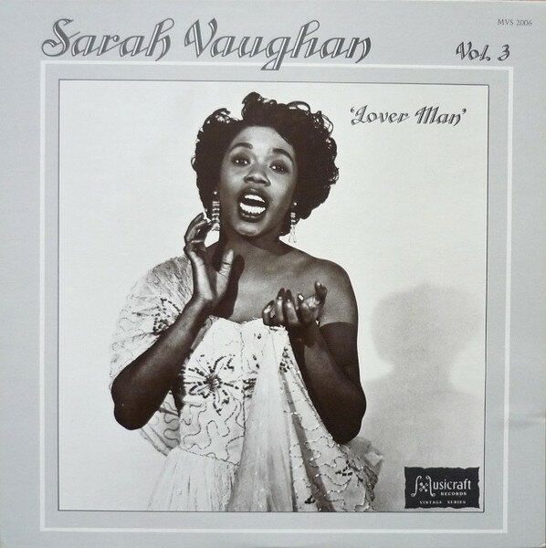 【中古】米LP Sarah Vaughan Lover Man Vol. 3 MVS2006 Musicraft /00260