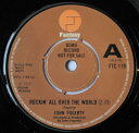 【中古】英7” John Fogerty Rockin All Over The World / The Wall FTC119PROMO Fantasy プロ...
