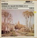【中古】米LP Antonin Dvo?ak - Israel Philha Serenade In E Major For String Orchestra ...
