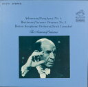 【中古】米LP Robert Schumann / Ludwig van B Symphony No. 4 / Leonore Overture No. 3 L...