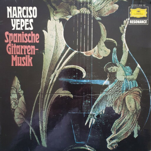 【中古】独LP Narciso Yepes Spanische Gitarren-Musik 2535182 Deutsche Grammophon /00260