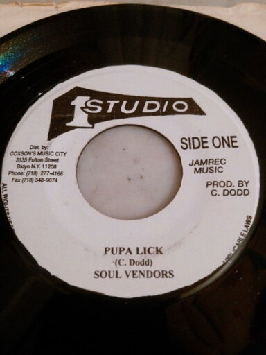 【中古】ジャマイカ7” The Soul Vendors / Clue J. & T Pupa Lick / Silky NONE Studio One /00080 【中古】ジャマイカ7” The Soul Vendors / Clue J. & T Pupa Lick / Silky NONE Studio One /00080