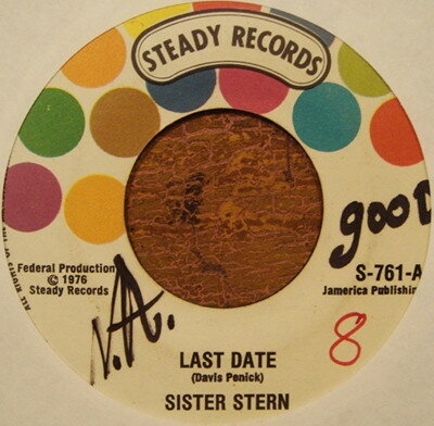 Artist Name: G - 【中古】ジャマイカ7” Sister Stern Last Date S761 Steady Records /00080