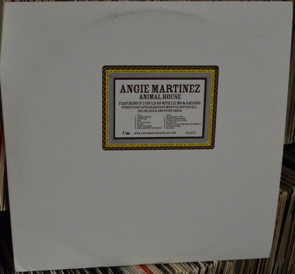 š2LP Angie Martinez Animal House (Clean & Dirty LP) ED6360 Elektra...
