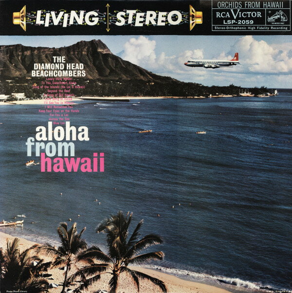 šLP Diamond Head Beachcombers Aloha From Hawaii LSP2059 RCA Victor /00260