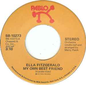 【中古】米7” Ella Fitzgerald My Own Best Friend / Roxie BB10273 Pablo Records /00080 【中古】米7” Ella Fitzgerald My Own Best Friend / Roxie BB10273 Pablo Records /00080