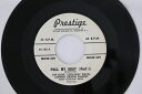 【中古】米7” Eddie Davis-Johnny Griffin Qui Pull My Coat 45183 Prestige プロモ /00080