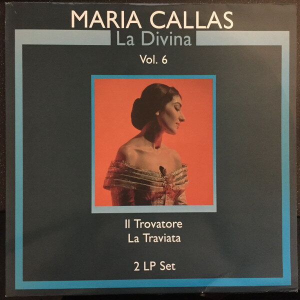 【中古】2discs LP Maria Callas La Divina Vol. 6 Il Trovatore / La Traviata 2789760 Gli Del Della Musica /00520