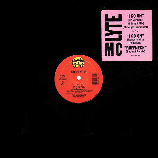 【中古】米12” MC Lyte I Go On 095995 First Priority Music /00250